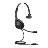 JABRA Evolve2 30 SE Mono Wired Headset - Microsoft Teams & Open Office Certified - Noise Cancelling Mic - Lightweight Professional Speakers - USB C