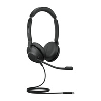 JABRA Evolve2 30 SE Stereo Wired Headset - UC Certified - Noise Cancelling Mic - Lightweight Pro Grade Speakers - USB C