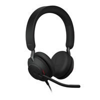 Jabra Evolve2 40 - Black - MS Stereo USB A