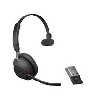 Jabra Evolve2 65 MS Single Ear Wireless Headset, USB-A