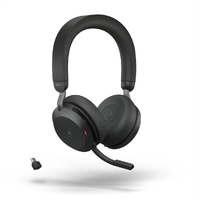 Jabra Evolve2 75 MS Stereo Wireless Headset, USB-C