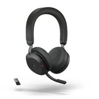 Jabra Evolve2 75 MS Stereo Wireless Headset, USB-A