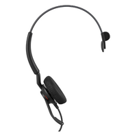JABRA Engage 40 Mono Wired Headset - Microsoft Teams & Open Office Certified - Adv Noise Cancelling Mic - InLine Controller - Lightweight - USB C + A