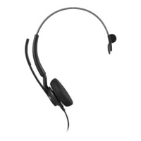 JABRA Engage 40 Mono Wired Headset - UC Certified - Adv Noise Cancelling Mic - InLine Controller - Lightweight - USB A