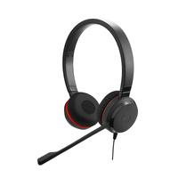 JABRA Evolve 20 SE Stereo Wired Headset - Microsoft Teams & Open Office Certified - InLine Controller - Prof Grade Mic - Premium Audio - USB C