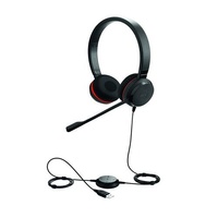 EVOLVE 30 II MS Stereo UC USB-A + 3.5mm Headset inc LINK Adapter