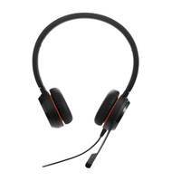 JABRA CORDED EVOLVE 30 II MS STEREO HEADSET,3.5MM,USB-C/A