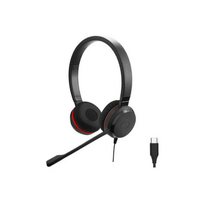 JABRA CORDED EVOLVE 30 II UC STEREO HEADSET,3.5MM,USB-C/A