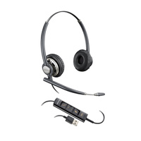 Hp Poly Encorepro HW725 Corded Headset - Stereo - UC Certified - USB A
