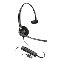HP Poly EncorePro EP515 Corded Headset - Mono - UC Certified - USB A + C