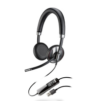Plantronics Blackwire C725-M/Lync Headset - Binaural - Active Noise Cancelling - USB A 