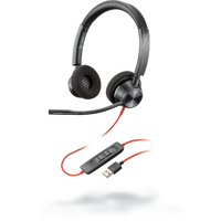 HP Poly Blackwire 3320-M Stereo USB-C/A Corded Headset