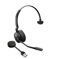 JABRA Engage 55 SE Mono Wireless DECT Headset - Microsoft Teams & Open Office Certified - Portable - Adv Noise Cancelling Mic 150m - USB A