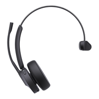 Yealink (BH70) Wireless Headphones - Mono - UC - Bluetooth - BT51- Dongle - Black - USB C + A