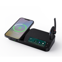 Yealink BH71 Over the Ear Headphones - MS Certified - Bluetooth - with Workstation & QI Charger