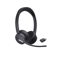 Yealink (WH64) DECT Hybrid Headphones - Stereo - UC Certified - Bluetooth - WDD60 DECT Dongle - No Base Station