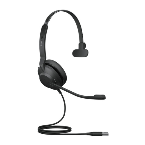 JABRA Evolve2 30 SE Mono Wired Headset - UC Certified - Noise Cancelling Mic - Lightweight Prof Grade Speakers - USB A