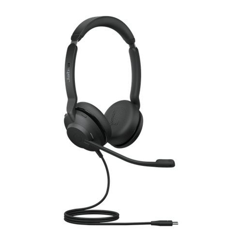 JABRA Evolve2 30 SE Stereo Wired Headset - UC Certified - Noise Cancelling Mic - Lightweight Pro Grade Speakers - USB C