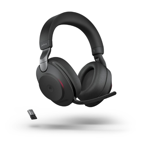 Jabra Evolve2 85 MS Stereo Wireless Headset, USB-A