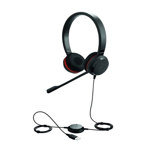 EVOLVE 30 II MS Stereo UC USB-A + 3.5mm Headset inc LINK Adapter