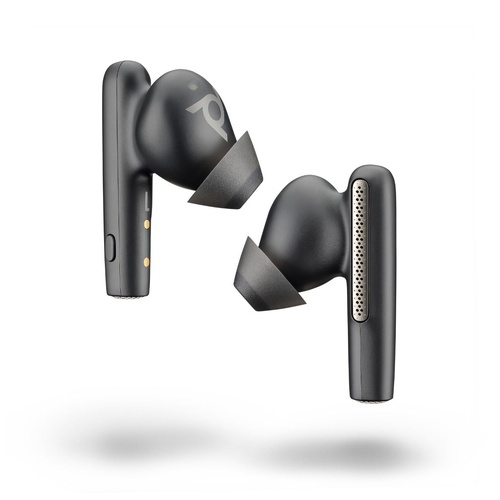 HP Poly Voyager Free 60+ MS Teams, USB-A, Black Bluetooth Headset