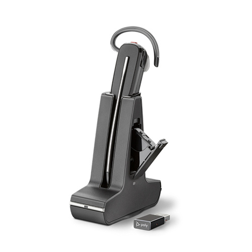 Plantronics Savi UC S8245 Convertible Wireless Dect, HS Battery, USB-A, PC - MS