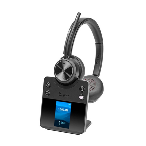 Poly Savi 7420 Office DECT Headset - Stereo - UC - USB A - PC/Deskphone